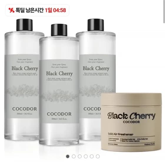 코코도르 탈취제 300g 리필액 500ml 3개