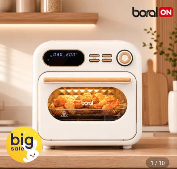 보랄 8L 에어프라이어 오븐형 63,920원