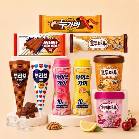 해태 아이스크림 모음 쌍쌍바 누가바 등 40개 (20,005원/무배)