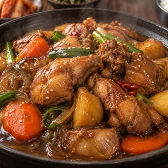 춘천 가마솥 찜닭 1kg+1kg 매콤 간장 골라담기