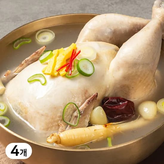 삼계탕 1kg 4팩 실온보관