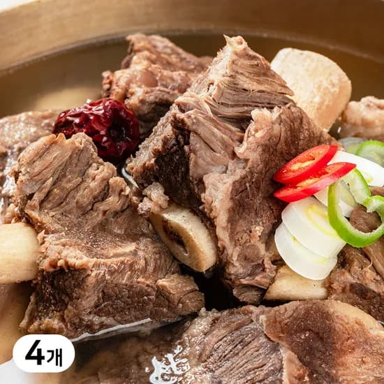 갈비탕 600g 4팩