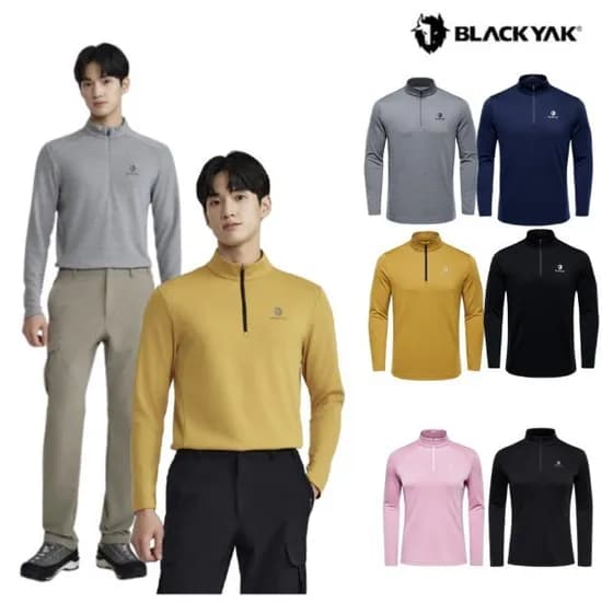 블랙야크 기능성 코쿠이 집업 긴팔티