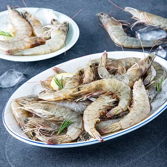 산지직송 산채로 포장한 생물새우 1kg 30~40미