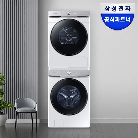삼성 AI 세탁기 21kg+건조기 21kg WF21DG6650BW+DV21DG8600BW (1,819,000원/무료)