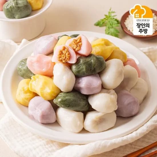 이병석장인오색 깨송편 1kg 2봉