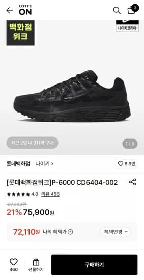 나이키 P-6000 외 1종