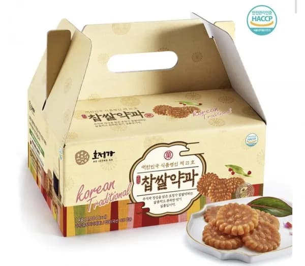 호정가 찹쌀약과세트 1kg