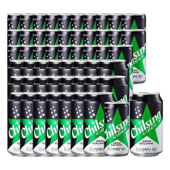 칠성사이다 제로 210ml 30캔 외 355ml 24캔