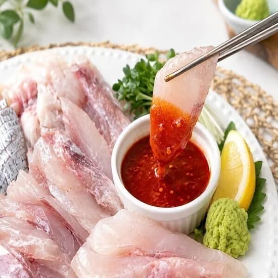 자연산 민어회 400g