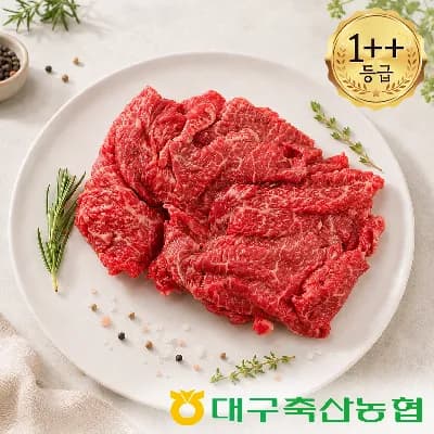 대구축산농협 팔공참한우 1++등급 불고기 300g