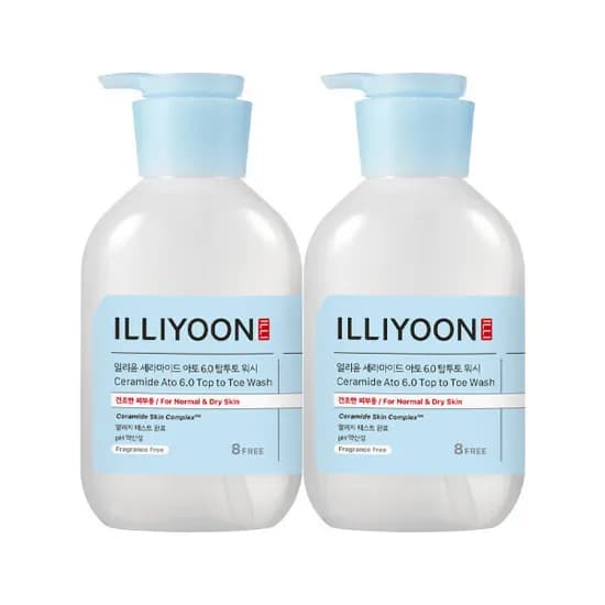 일리윤 세라마이드 아토 탑투토워시 500ml 2개