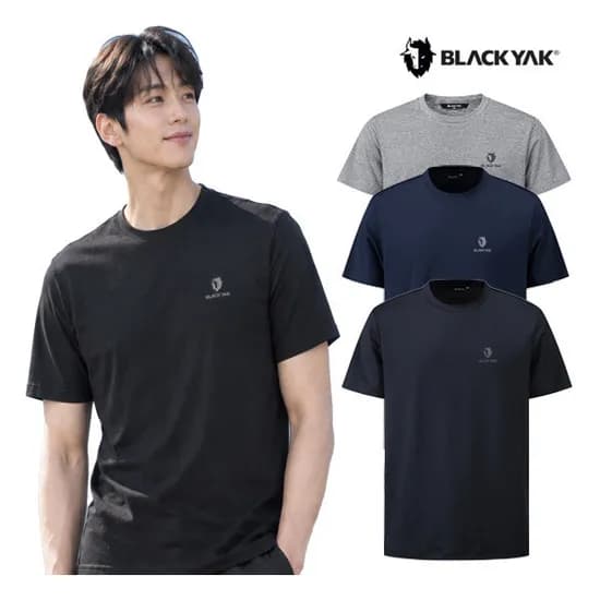 블랙야크 냉감 속건 기능성 반팔티 3종 세트