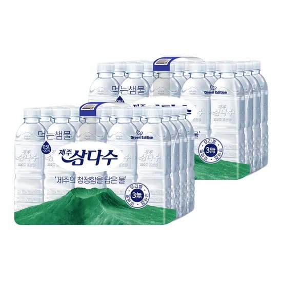제주 삼다수, 라벨랜덤, 500ml, 20개 (8,980/무배)
