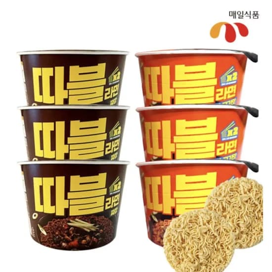 따블라면 짜장맛 3컵 외 1종 총 6컵
