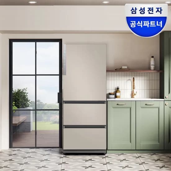 삼성 비스포크 김치냉장고 3도어 328L