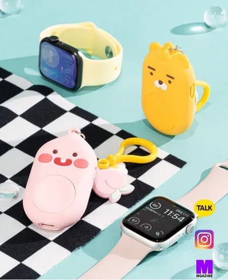 리틀프렌즈 워치톡 애플워치 보조배터리 1200mAh