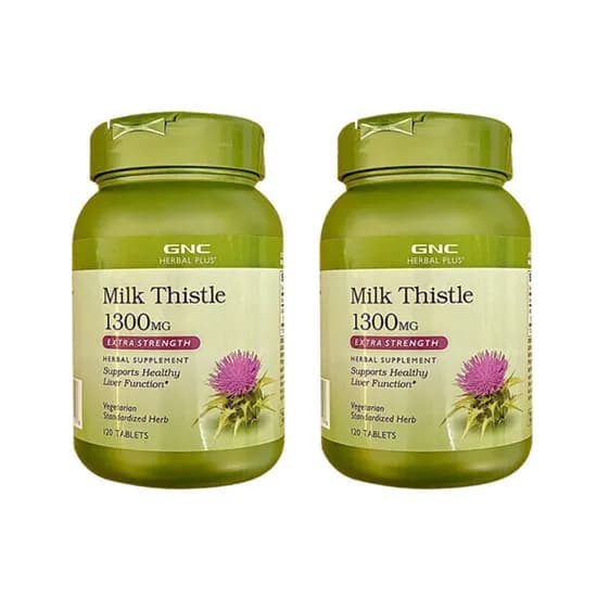 GNC 밀크씨슬 1300mg 120정 2병 39,000원