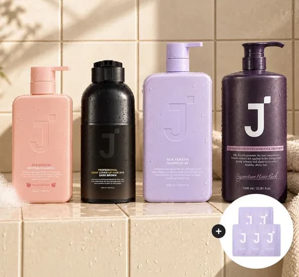 제이숲 실크케라틴 피치에디션 샴푸 520ml+00ml 세트 (13,740원/무료)1
