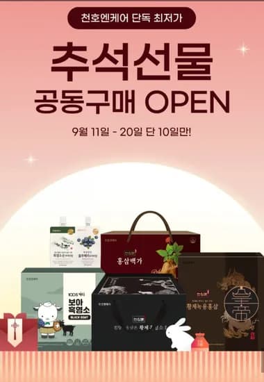 천호앤케어 블루베리 프리미엄 3박스 80ml x 90팩