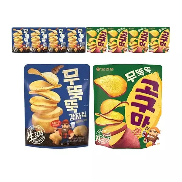 무뚝뚝감자칩 0g 외 1종 총 10개