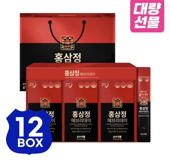 홍삼정 홍삼스틱 진액 30포 2박스 선물세트