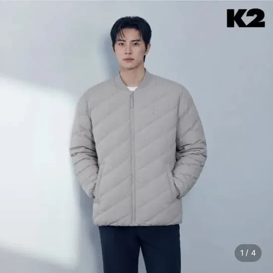 K 남성 실크스타 MOVE 경량 구스 다운