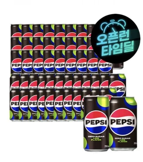 펩시제로라임 210ml 30캔 외 355ml 24캔