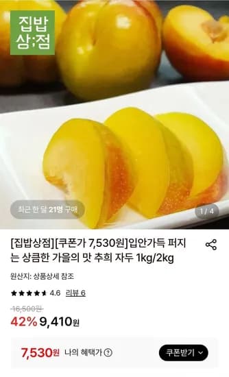추희 자두 2kg