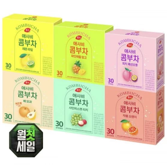 동서 애사비 콤부차 30T 2개 12,440원