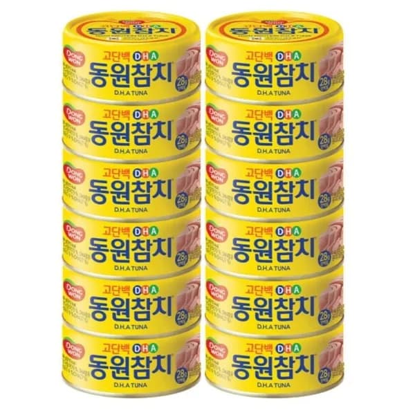 동원 DHA 참치 150g 원터치 12캔 22,900원
