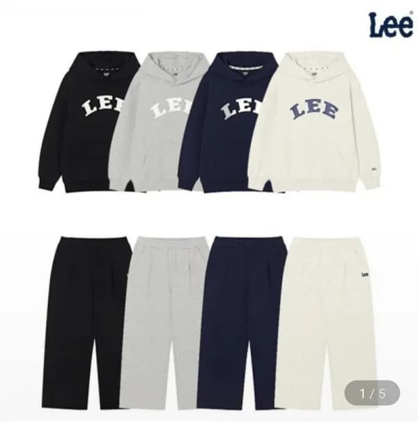 LEE키즈 아치로고 후디셋업 63,630원