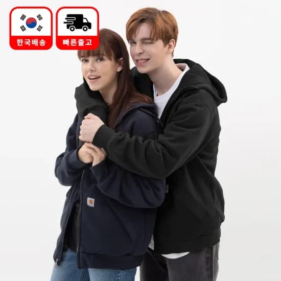 칼하트 학생 커플 오버핏 후드집업