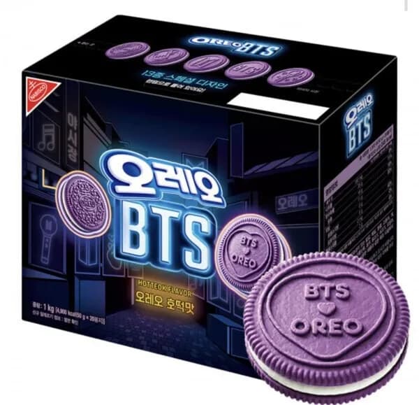 오레오 BTS 호떡맛 1kg (50g x 20봉지)