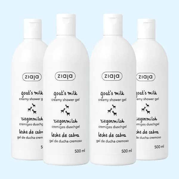 지아자 산양유 바디워시 500ml 4개 외