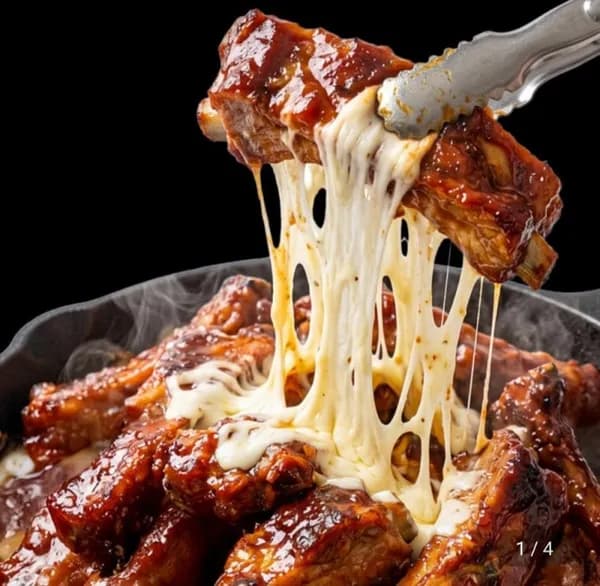 숯불 바베큐 쪽갈비 500g+500g 14,990원