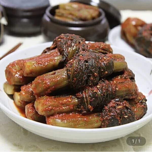 국내산 돌산갓김치 1.5kg 9,080원