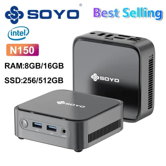 SOYO M4PLUS2 N150 Crucial P3 1TB