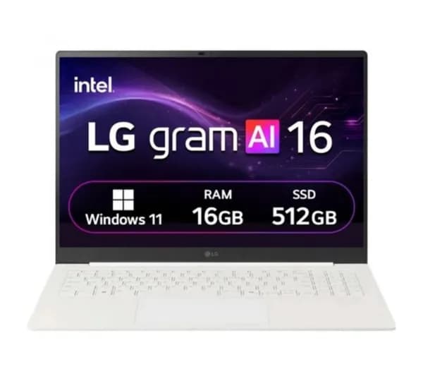 LG전자 2026 그램 AI 16 코어 Ultra5 스노우 화이트 1,799,000원