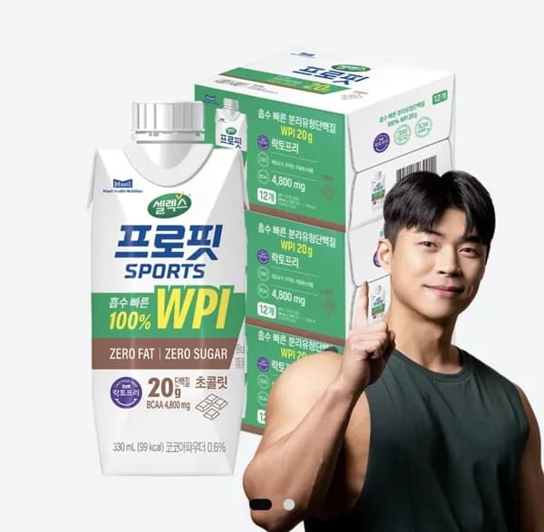 셀렉스 프로핏 WPI 음료 330ml 36팩 64,628원