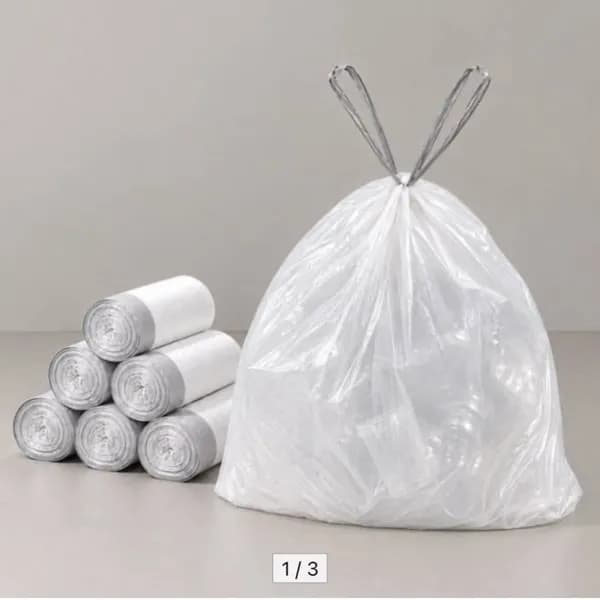 끈달린 분리수거 비닐봉투 50L (61X71Cm) 60매