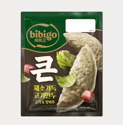 비비고 큰채소 가득 고기 양배추 만두 400g 2봉