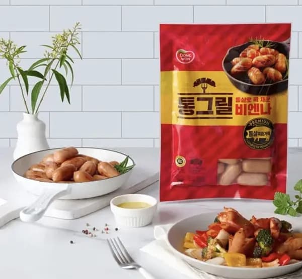 동원 통그릴 비엔나 1kg 2봉 12,934원