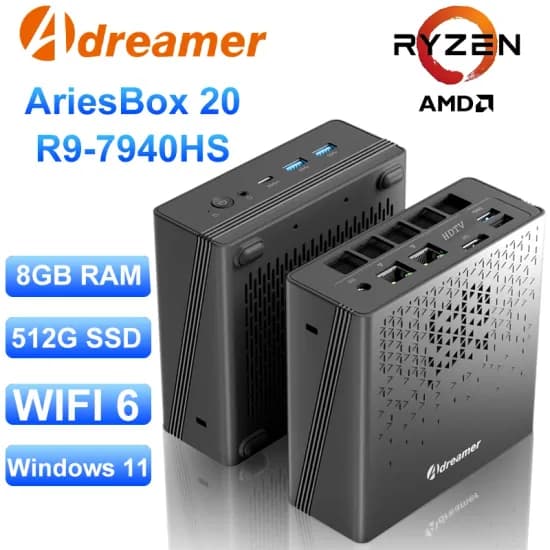 GMKtec K12 게이밍 미니 PC AMD Ryzen 7 8745HS