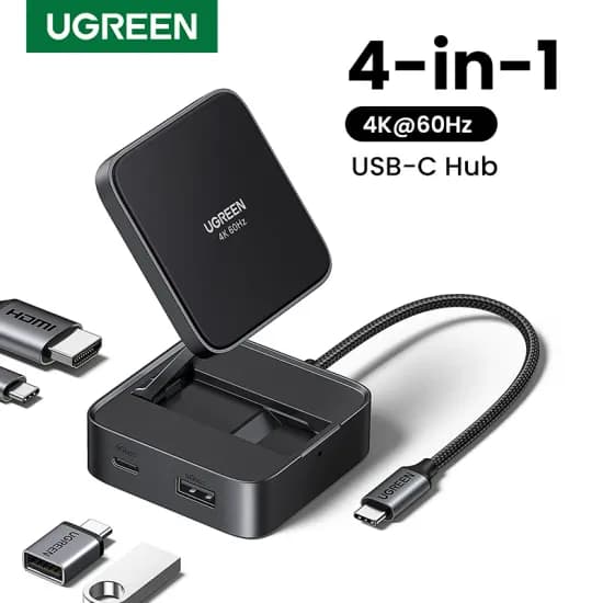 UGREEN 접이식 USB C 허브