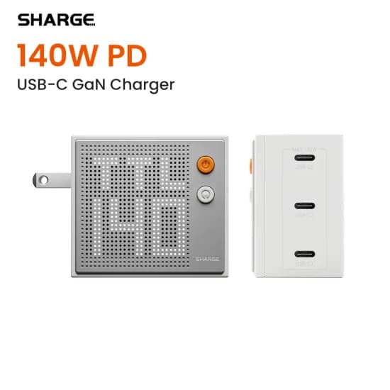 SHARGE 100W/140W GaN 충전기