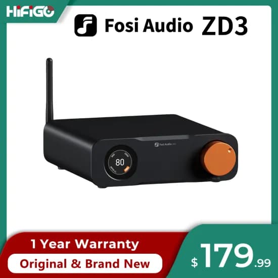 Fosi Audio ZD3 블루투스 USB DAC 앰프