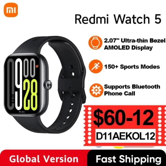 BE6500공유기 47달러, 레드미워치5 66달러, 침대진드기청소기 23달러, 공기청정기5 113달러