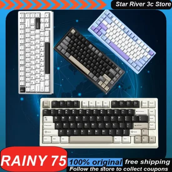 WOB Rainy75 기계식 키보드 노트북 액세서리