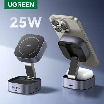 UGREEN Qi2 25W 마그네틱 무선 충전기